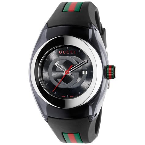 gucci sync black|Gucci sync watch 46mm.